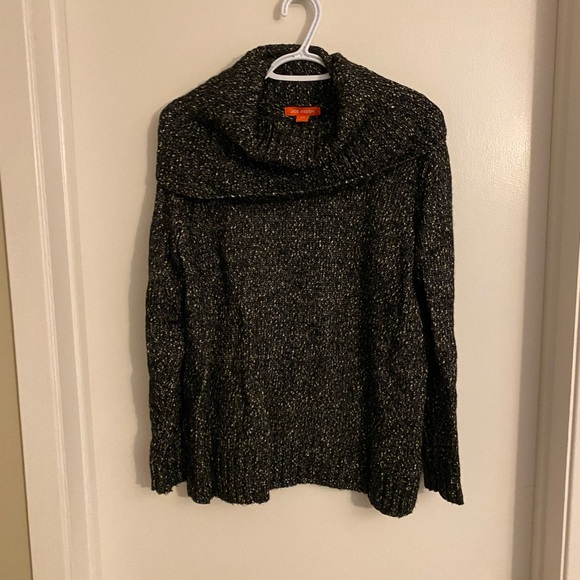 Black Cowl Neck Sweater - Picture 1 of 2